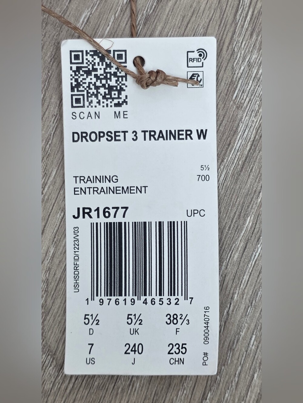 adidas Dropset 3 CrossFit Training Workout Gym Shoes JR1677 Women's Size 7 NWT - Picture 7 of 11